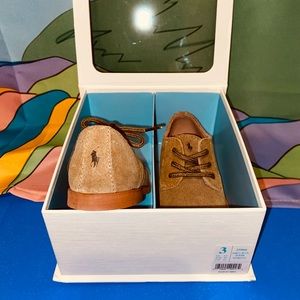 Polo RL - Dirty Buck Suede Morgan- sz 3 ( baby)